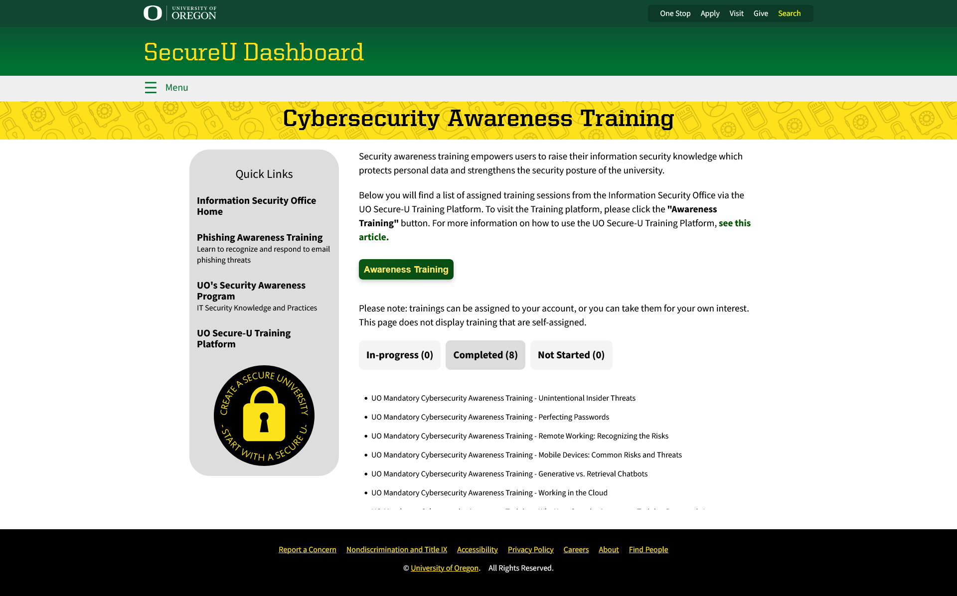 Cybersecurity Training - SecureU